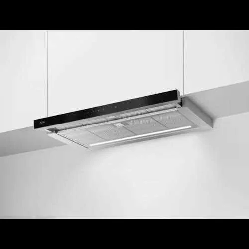 Telescopic Hood Gdp866pl 650m3/H (Black/Inox) - Aeg
