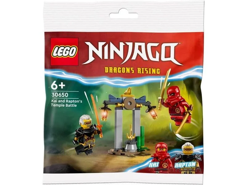 Lego Ninjago Kai e o Duelo de Rapton No Templo