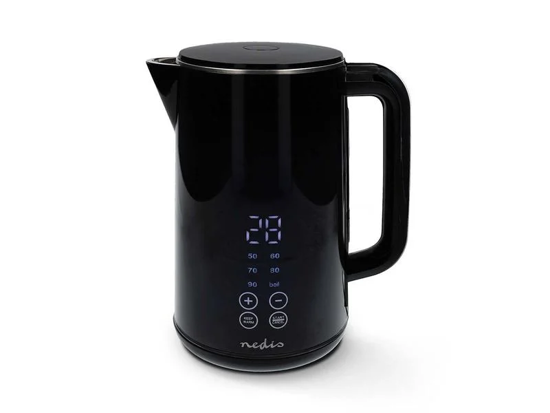 Hervidor Eléctrico  1.7 L  Plástico  Negro  50,60.