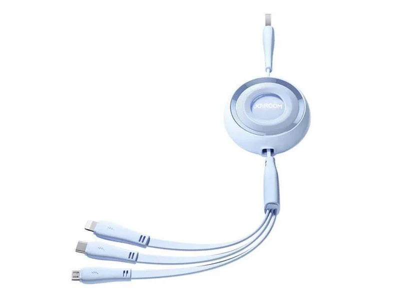 Cabo 3-Em-1 Joyroom Usb para Usb-C/Lightning/Micro