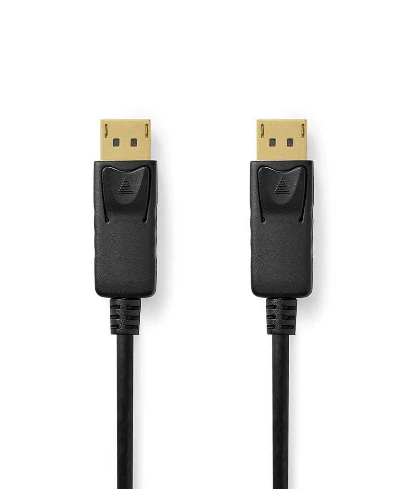 Cable Displayport | Displayport Macho | Displayport Macho | 8k@60hz | Chapado En Oro | 2.00 M | Redo