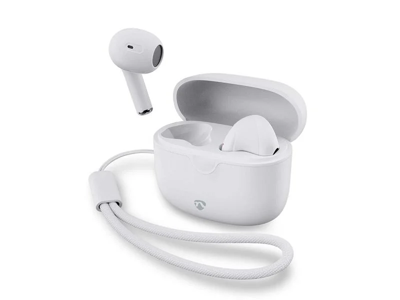 Auscultadores Totalmente Sem Fios Bluetooth Branco