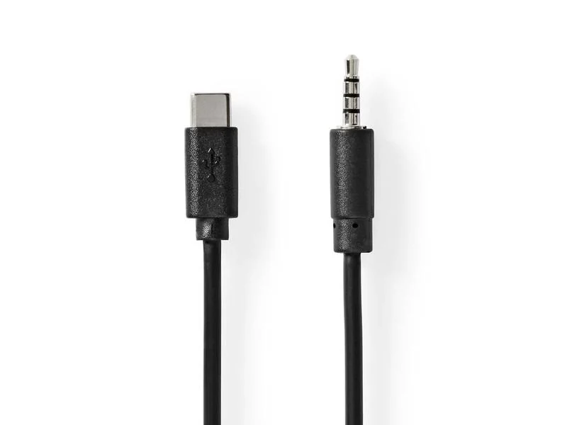 Adaptador Usb-C 2.0 Usb-C Macho 3.5 Mm Macho 1m