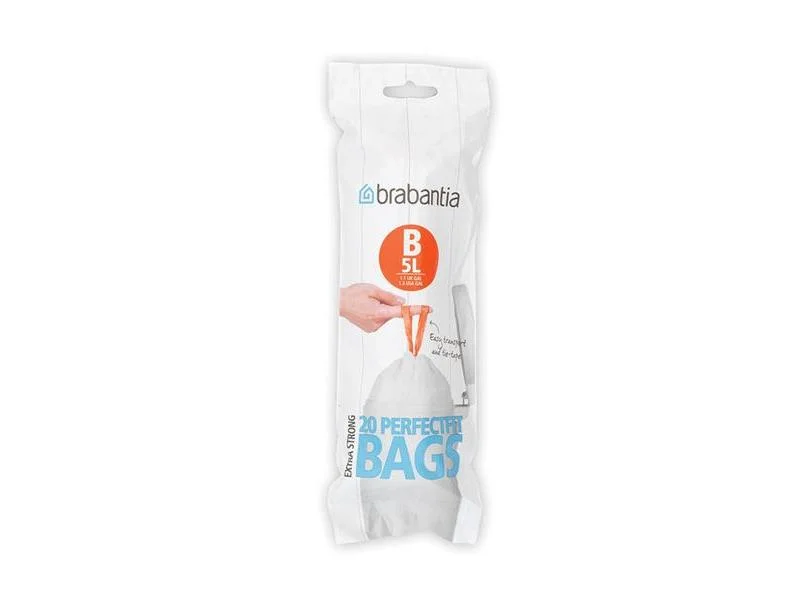 Conjunto de 20 Sacos de Lixo BRABANTIA 11741
