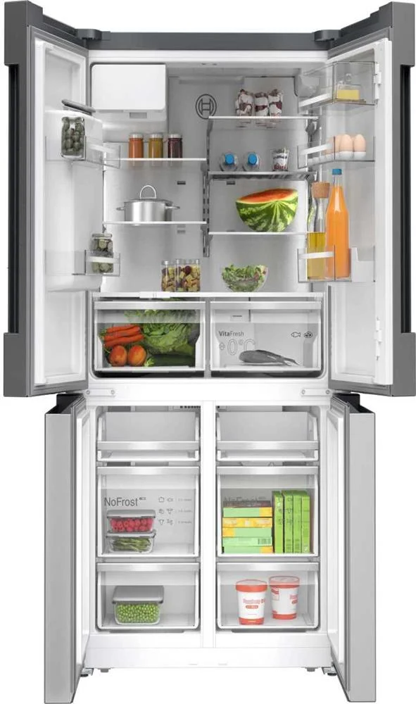 American Refrigerator Series 6 Kfd96apea French Style 574l No Frost (Inox) - Bosch