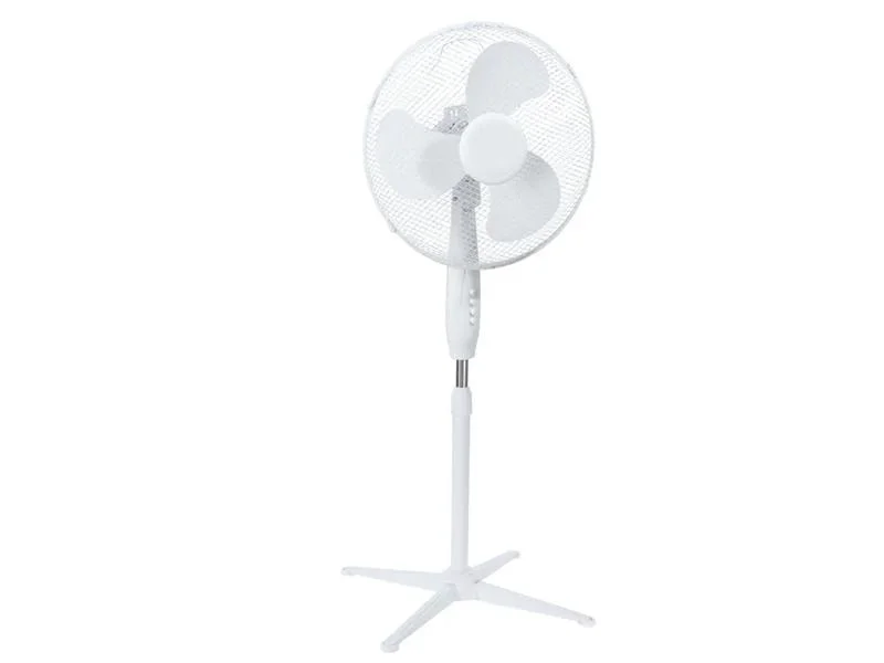 Extralink Bryza Esf-40d-Wh White | Pedestal Fan | 3 Blades  3 Speeds