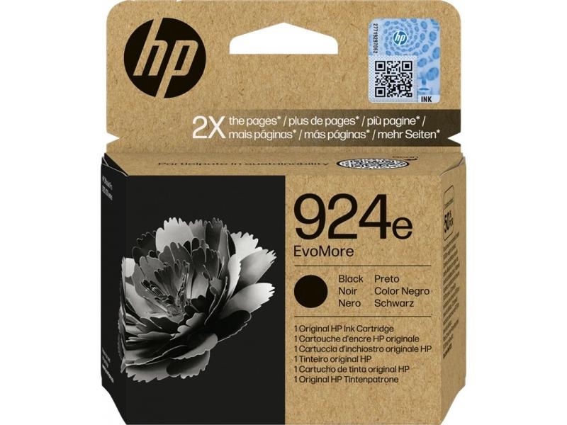 Hp Tinteiro Evomore 924e Original Preto