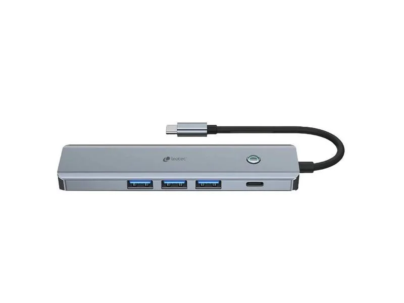 Leotec Leds05 Base & Duplicador de Portas Acoplam.