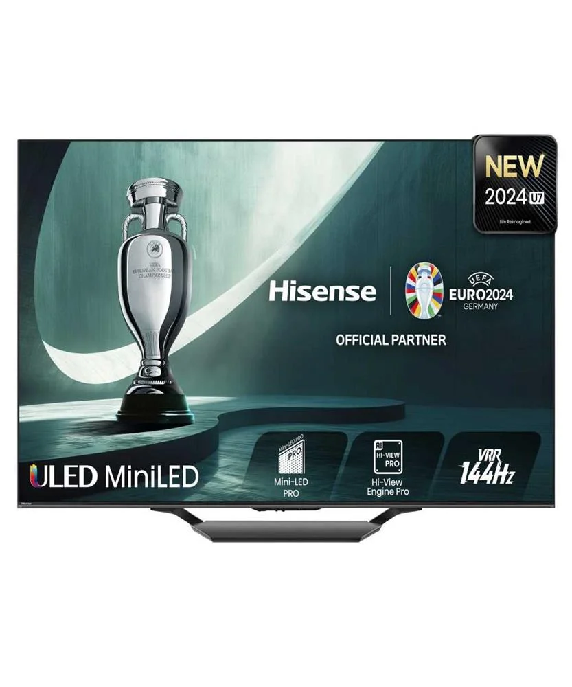 Smart TV Mini-LED 55" 55U7NQ 4K Ultra HD - HISENSE