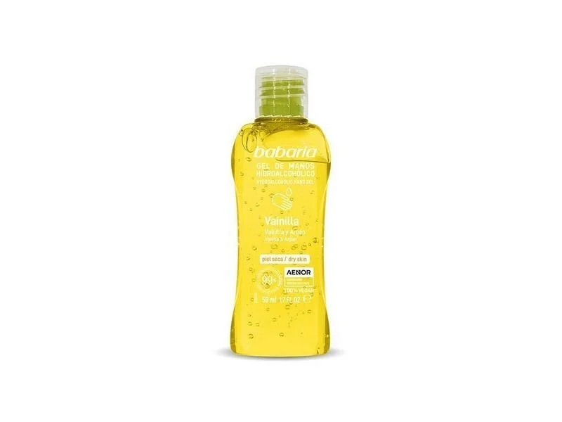 Gel de Mãos Hidratante Babaria com Álcool e Extrat