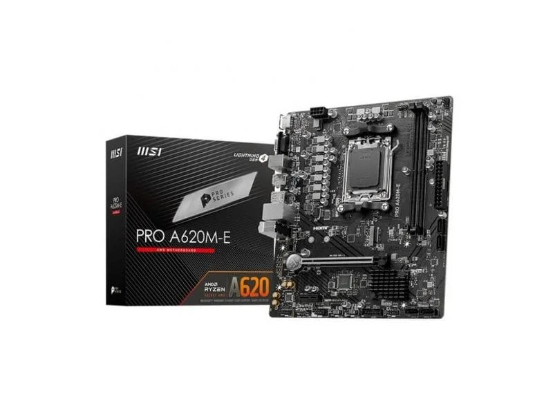 Placa-Mãe Pro A620m-C Amd 128gb Vga+Dvi+Hdmi+Dp