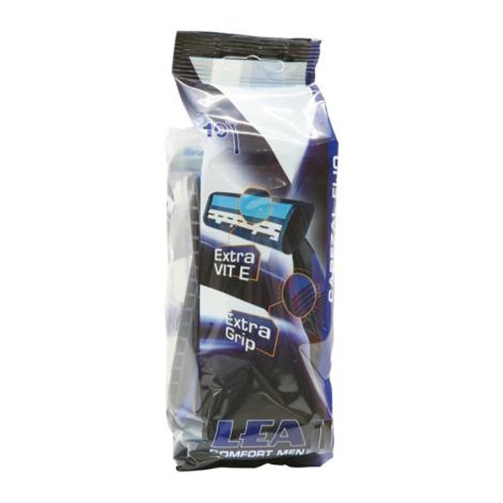 Lea Comfort Men Cuchillas Desechables 2 Hojas 10un