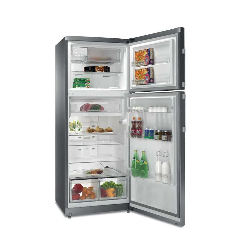 Frigorífico 2 Portas com Congelador Hotpoint Hat70832x 423l Classe e