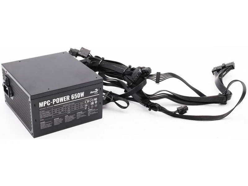 Fonte de Alimentação Mpc-Power 650w (Preto)