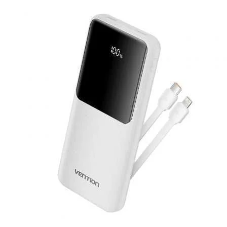Powerbank 10000mah Vention Branco