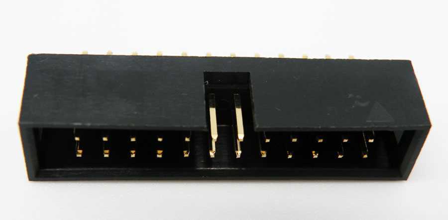24c Idc Macho para C I, 254mm, Reto