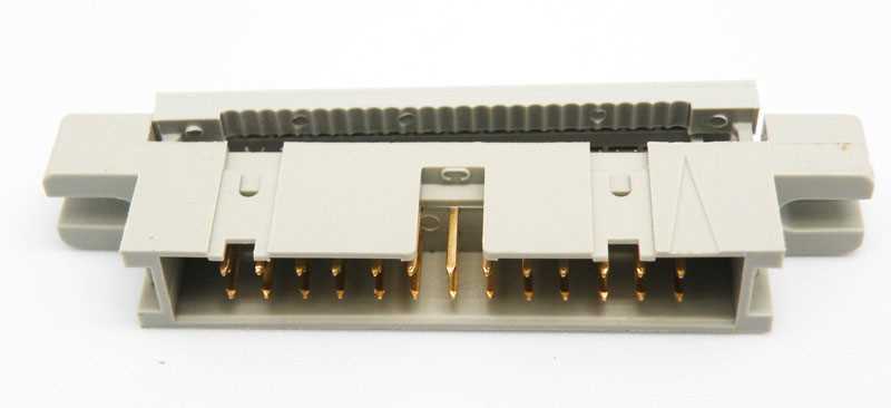 26c Idc Macho para Cabo Plano 2,54mm, com Or