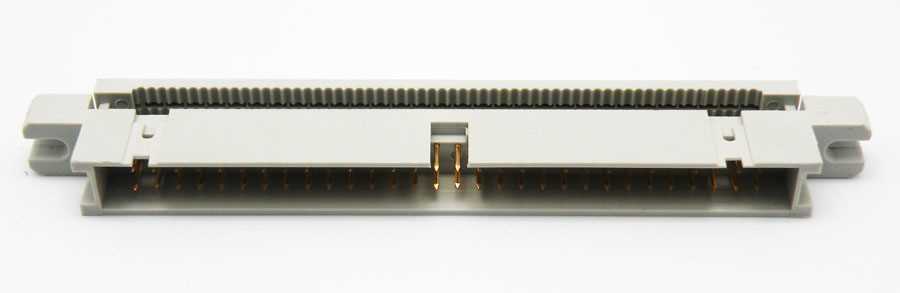 60c Idc Macho para Cabo Plano 2,54mm, com Or