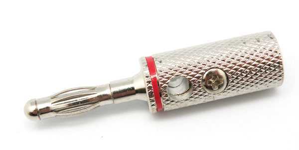 Banana Macho, Niquel, para Cable 6mm
