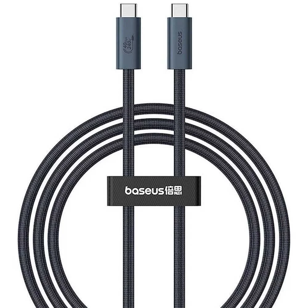 Cabo Baseus Tipo C para Tipo C Pd31 240w 8k 60hz