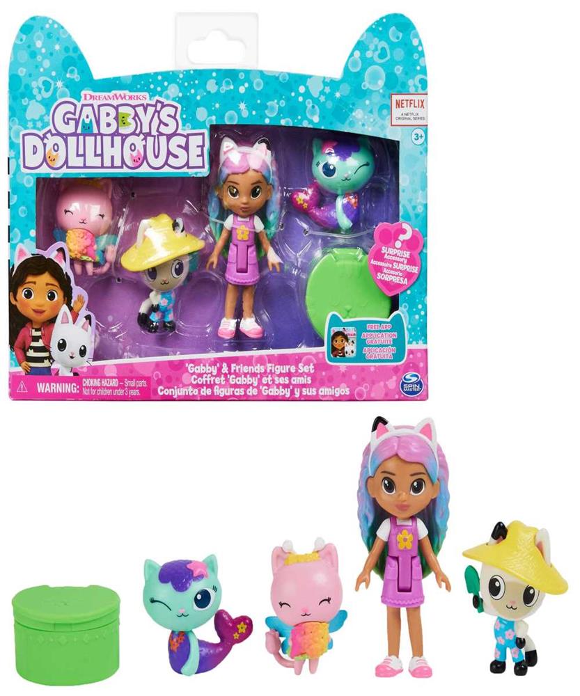 GABBYS DOLLHOUSE GDH FGR FRNDSFGRPKRAINBOWGABBY .
