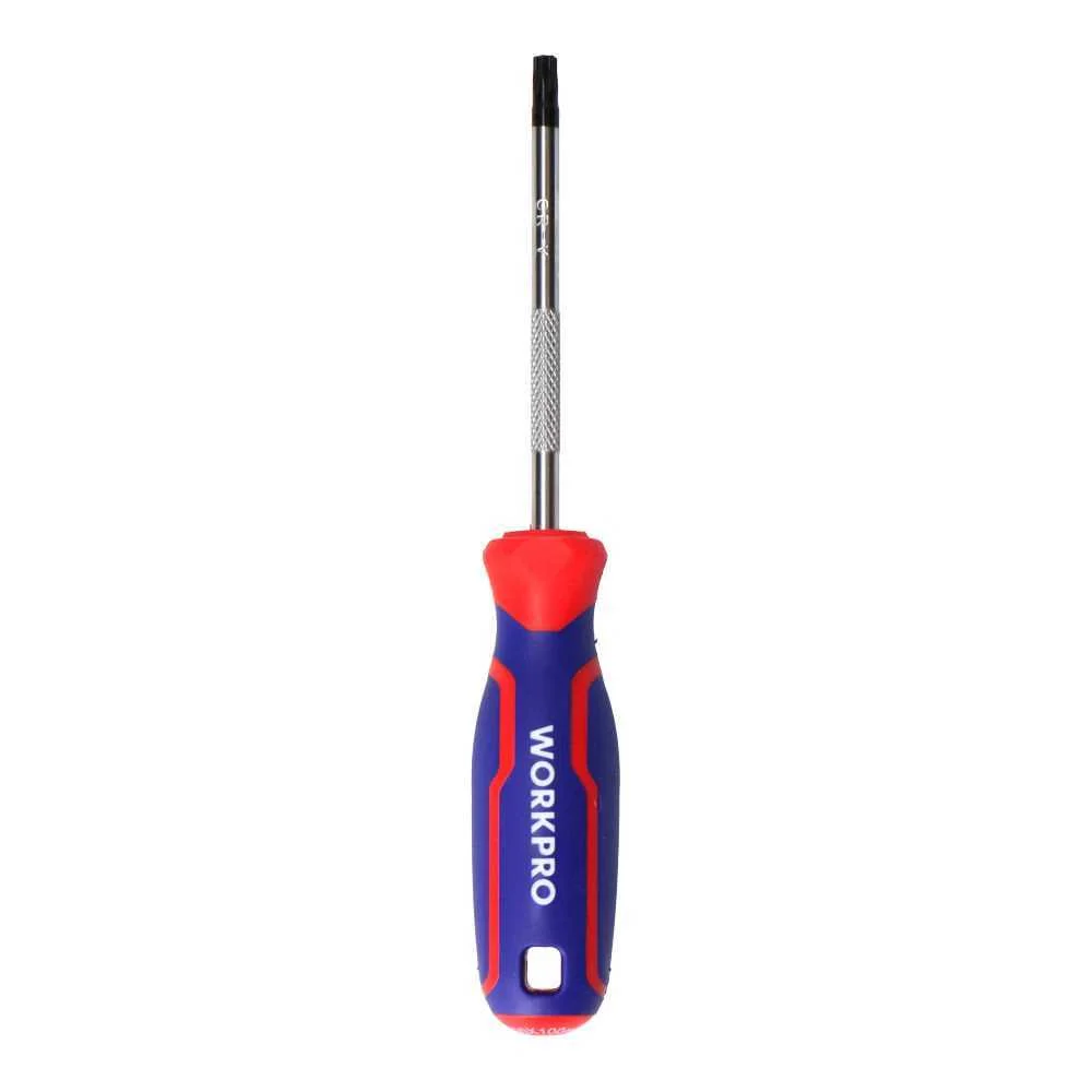 Chave Torx Cr-V com Cabo Tricolor T15x100mm Workpr