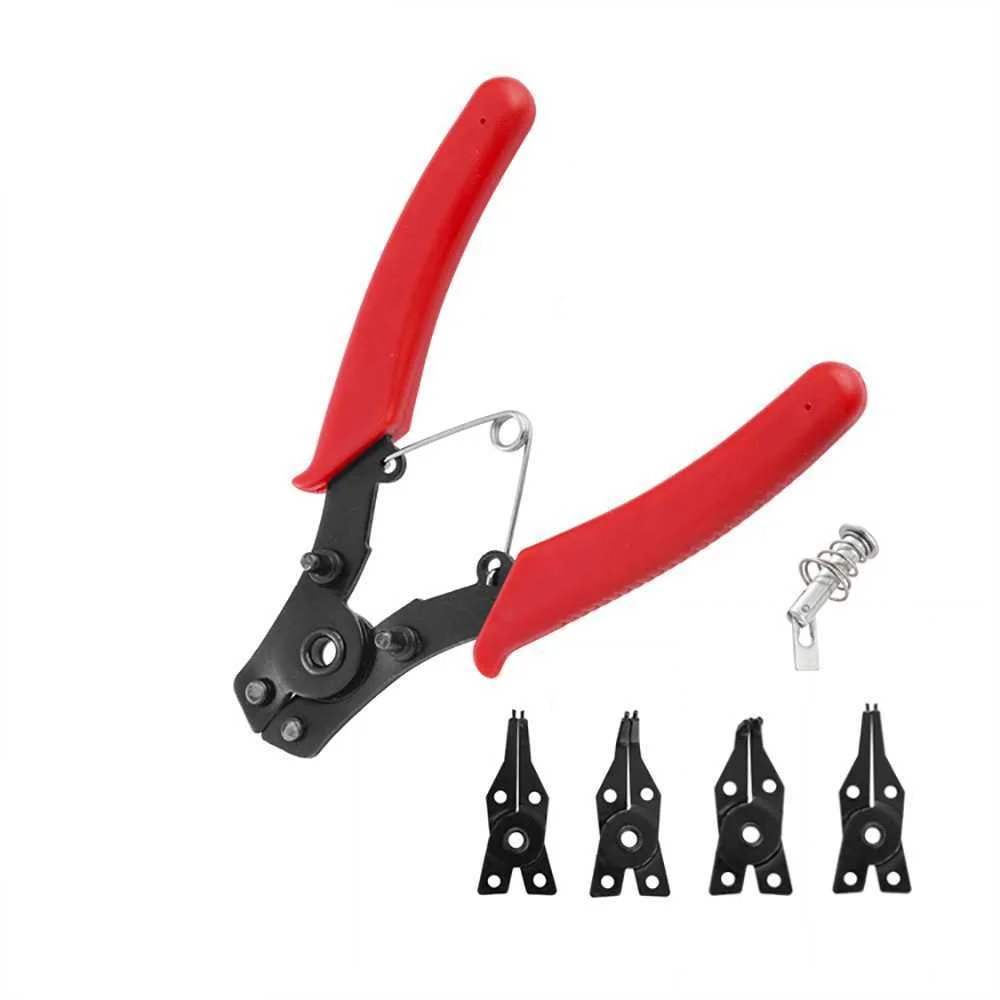 Alicate Nasal Intercambi&aacute;vel Circlip 4-Em-1 Workpr