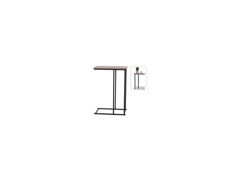 Mesa Auxiliar Tampo Mdf Natural Nb1510080 Hs