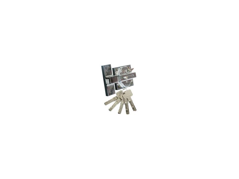 Trinco de Alta Segurança 7930r Acabamento Ferro Cromado 97930rhc Lince