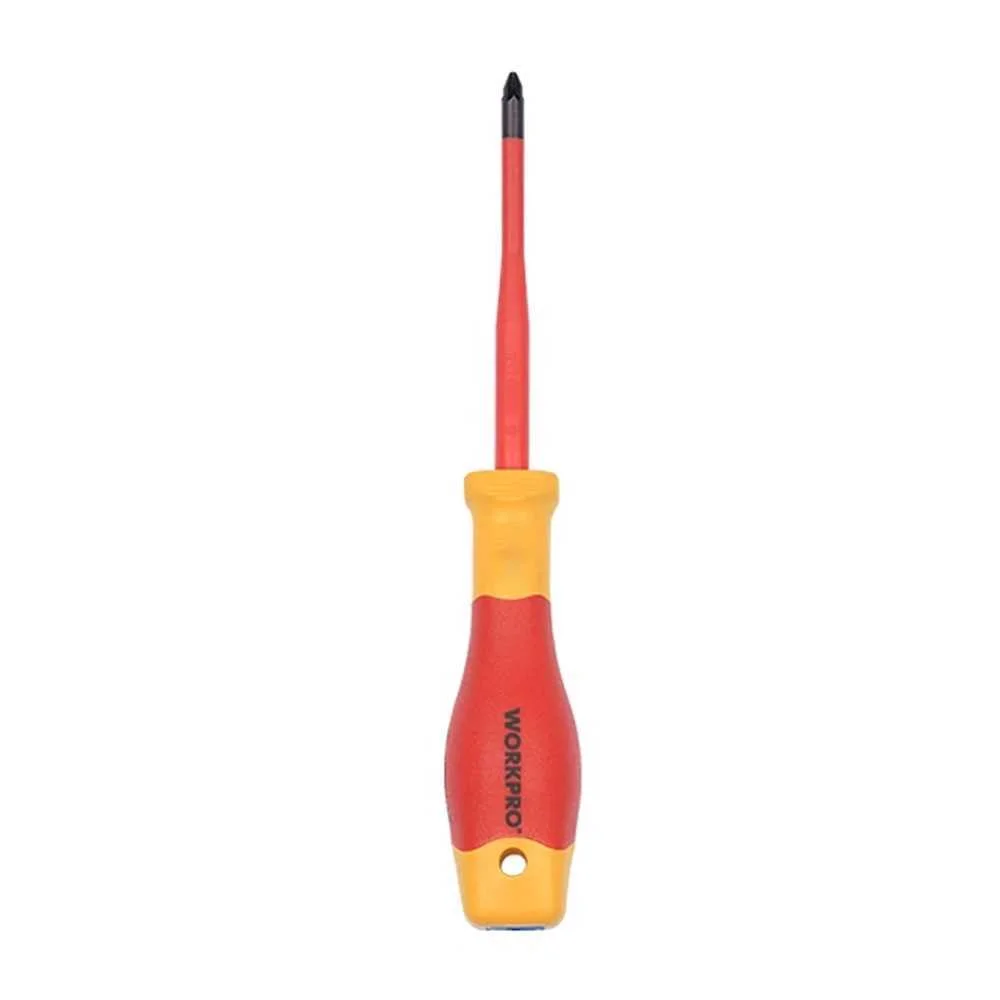Chave de Fendas Pozi Isolada Fina Pz2x100mm Workpr