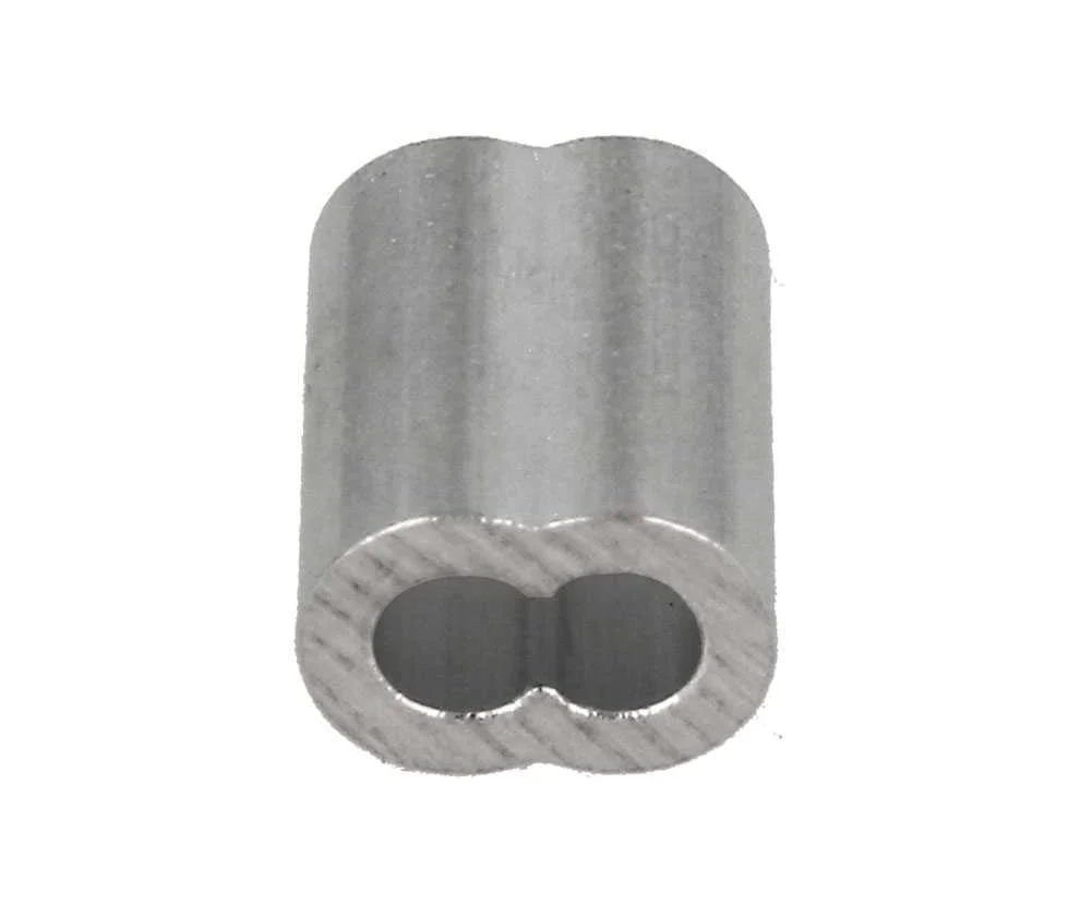 Kit de 6 Sujeta Cable de Acero