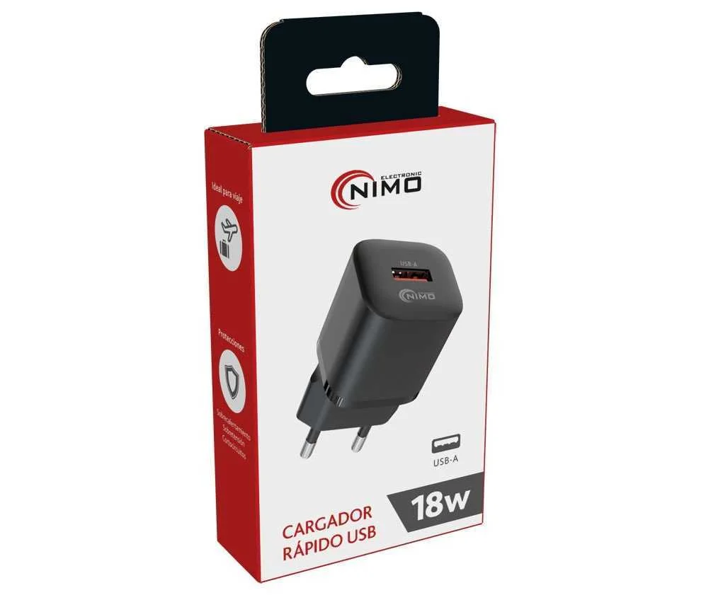 Cargador Rápido Usb-A Qc3.0 18w