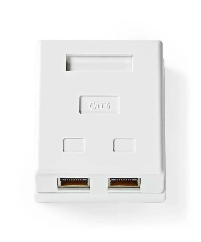 Caixa de Parede para Rede Ethernet 2 Portas Stp