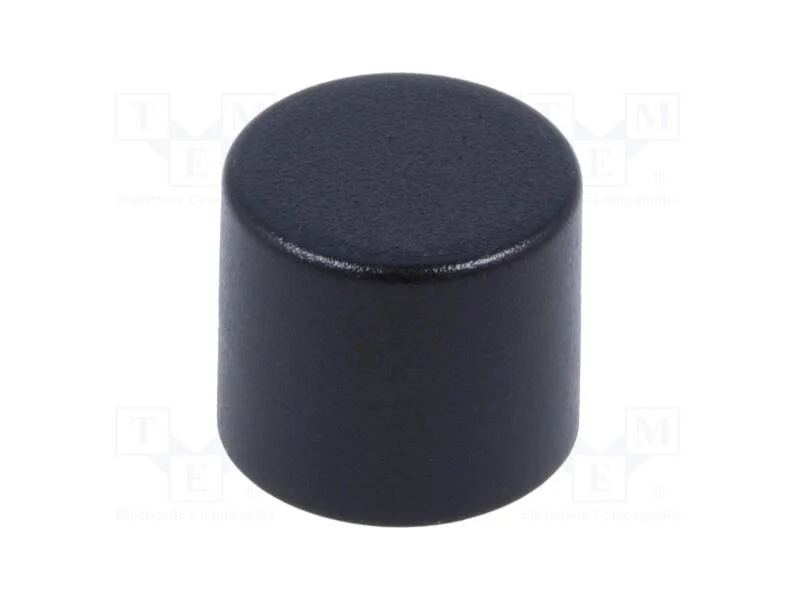 Tecla, 13mm, redonda, preto, 1241.16
