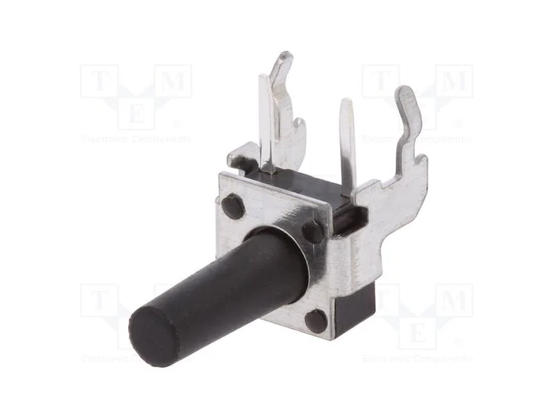 Microinterruptor Tact, Spst-No, Pos: 2, 0,05a/12vdc, Tht, 1,6n