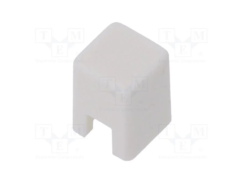 Tecla, apertado, 5,5mm, -25÷70C, quadrada, branca.