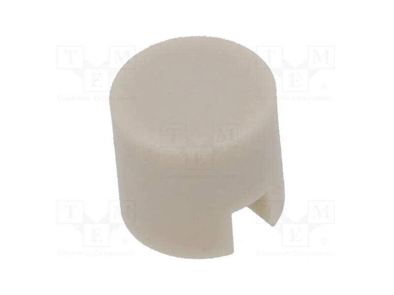 Tecla, apertado, 5,5mm, -25÷70C, redonda, marfim,.