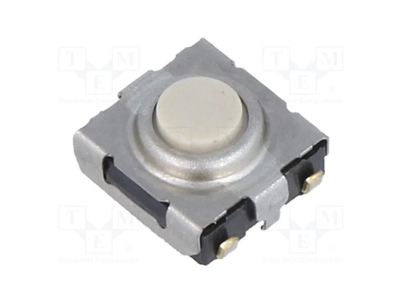 Microinterruptor TACT, SPST-NO, Pos: 2, 0,05A/24V.