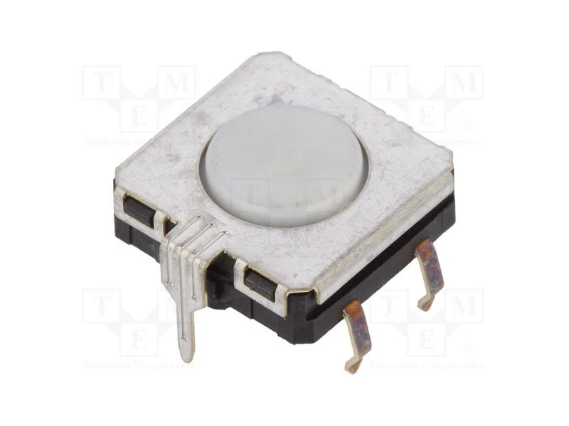 Microinterruptor TACT, SPST-NO, Pos: 2, 0,05A/24V.