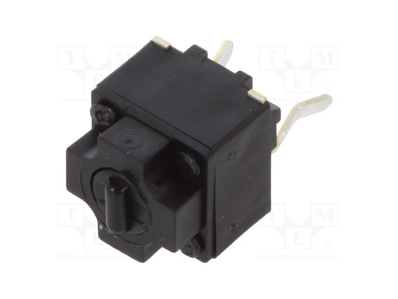 Microinterruptor TACT, SPST, Pos: 2, 0,02A/15VDC,.