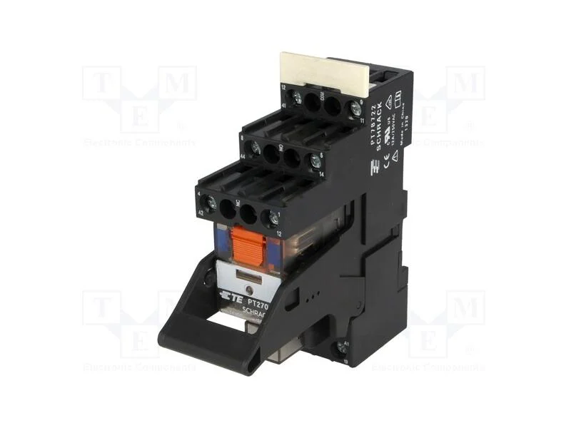 Relé: de Interface, Dpdt, Ubobina : 24vdc, 12a, 12a/250vac, 777o