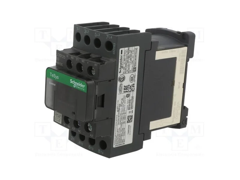 Contator: 4-De Polo, No X4, Contatos Auxiliares: Nc + No, 48vdc