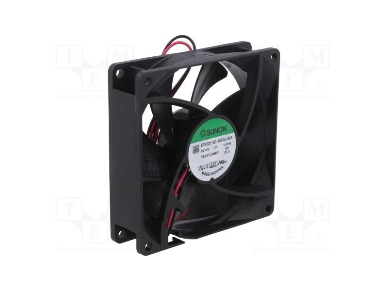Ventilador: Dc, Transversal, 12vdc, 92x92x25mm, 54,88m3/H, 32,7dba