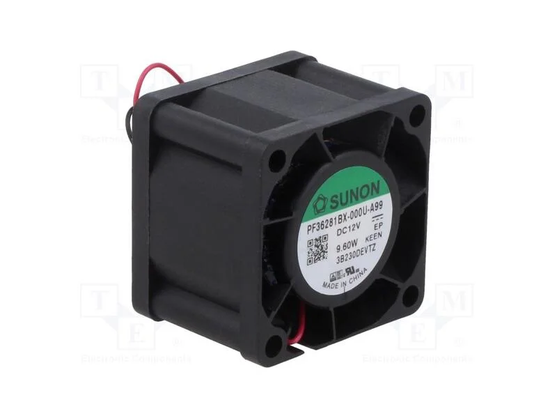 Ventilador: Dc, Transversal, 12vdc, 36x36x28mm, 38,74m3/H, 67,3dba