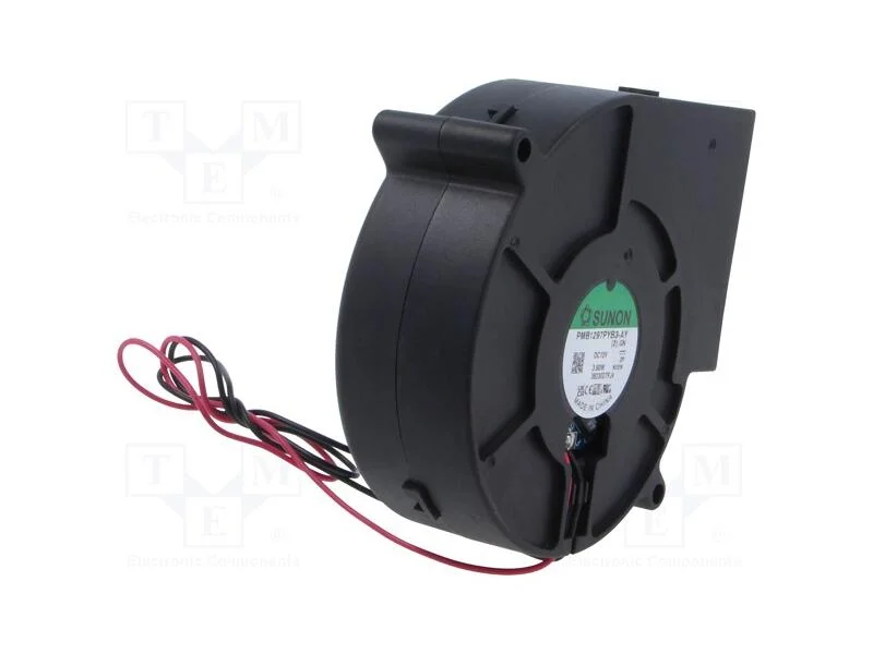 Ventilador: Dc, Blower, 12vdc, 97,2x94,4x33mm, 38,06m3/H, 50dba
