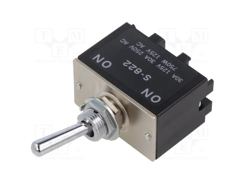 Interruptor: de Alavanca, Pos: 2, Dpdt, On-On, 30a/250vac, -10÷70c
