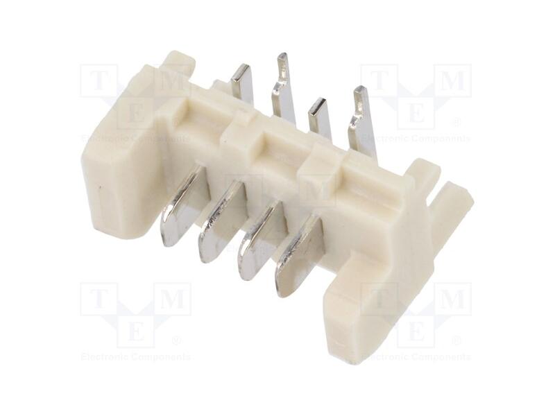 Tomada, Fio-Placa, Macho, Pin: 4, 1,27mm, Smt, Picoflex, 1,2a, 250v