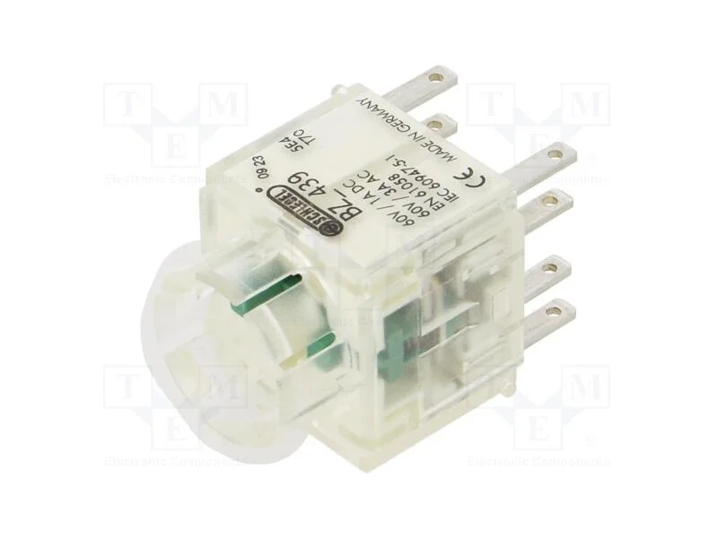 Componente de pino, -30÷70C, IP00, Contatos: NC x.