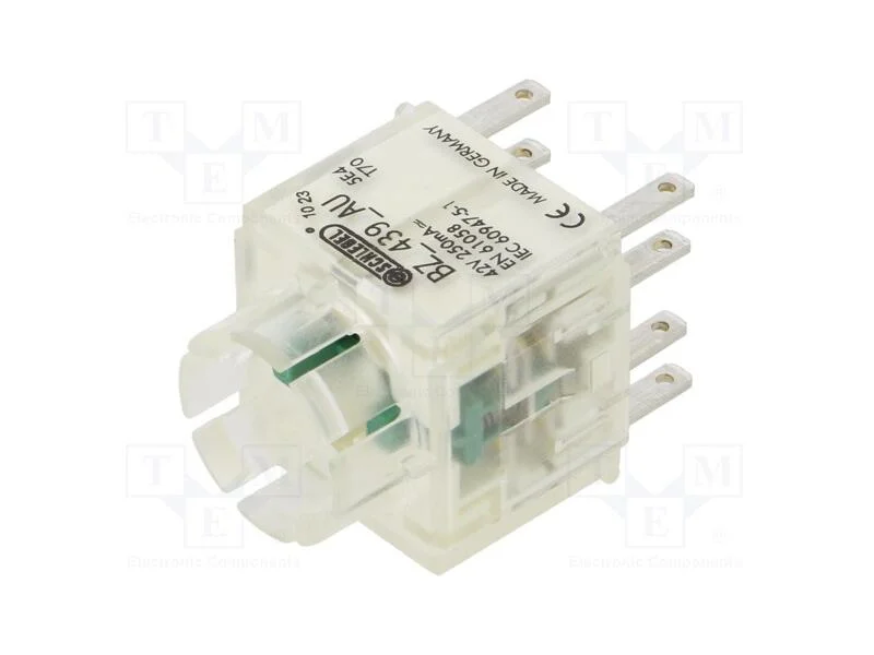 Componente de pino, -30÷70C, IP00, Contatos: NC x.