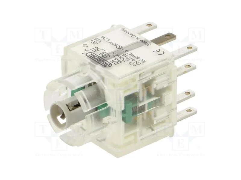 Componente de pino, -30÷70C, IP00, Contatos: NC x.